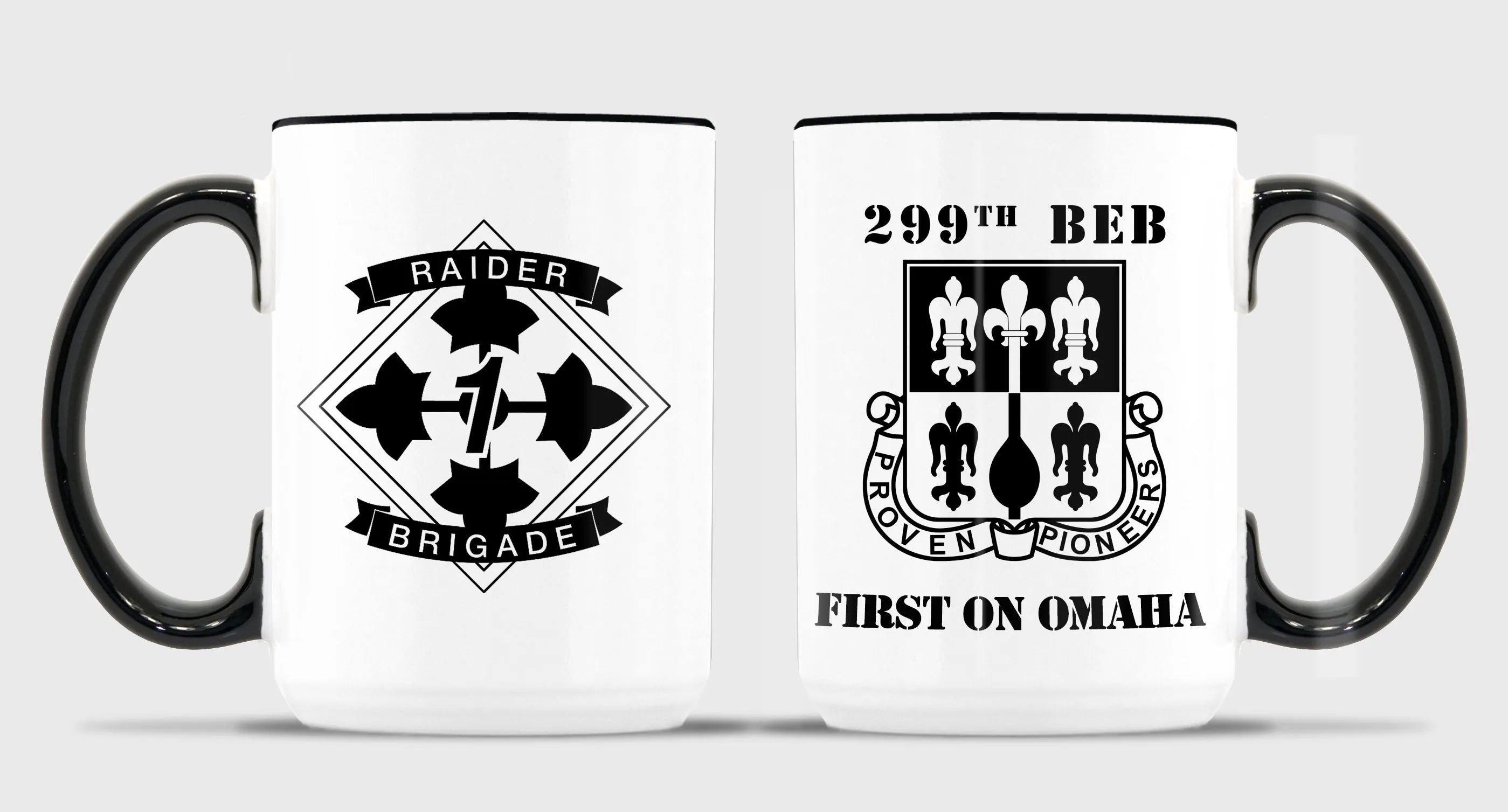 15 oz Coffee Mug- All White or White with Black Trim