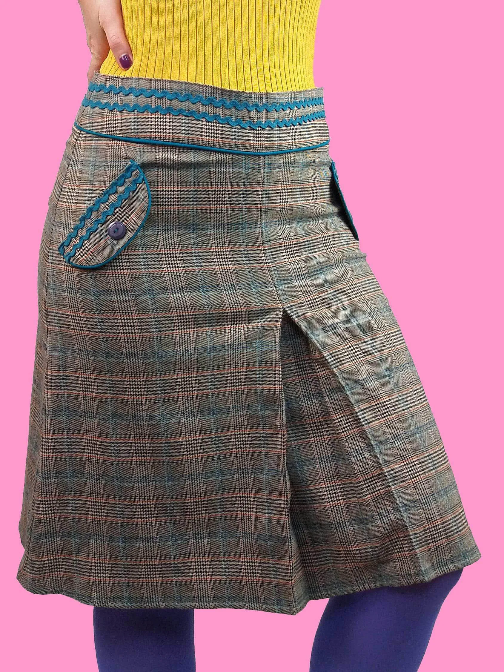 90's A-line Skirt - size S-M