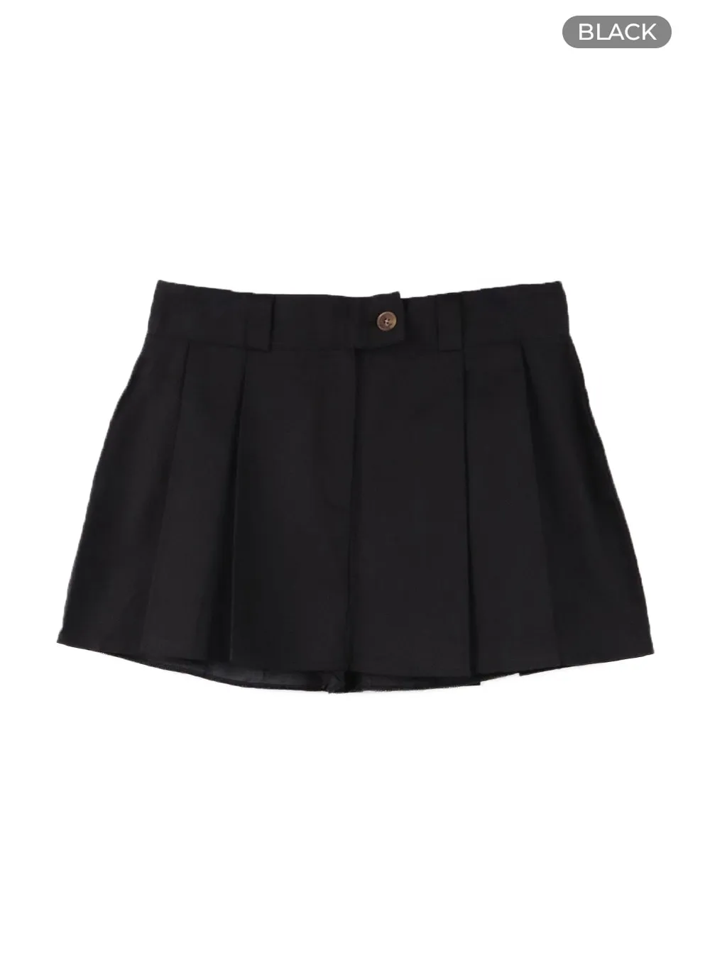 A-Line Pleated Mini Skirt OF422