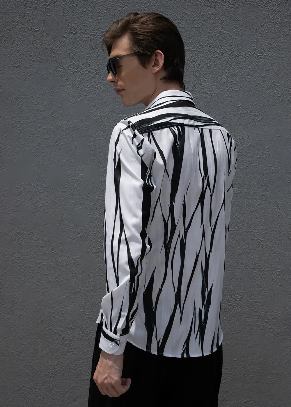 Abstract Black Shirt