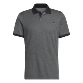 adidas Golf No Show Polo - Black SS23