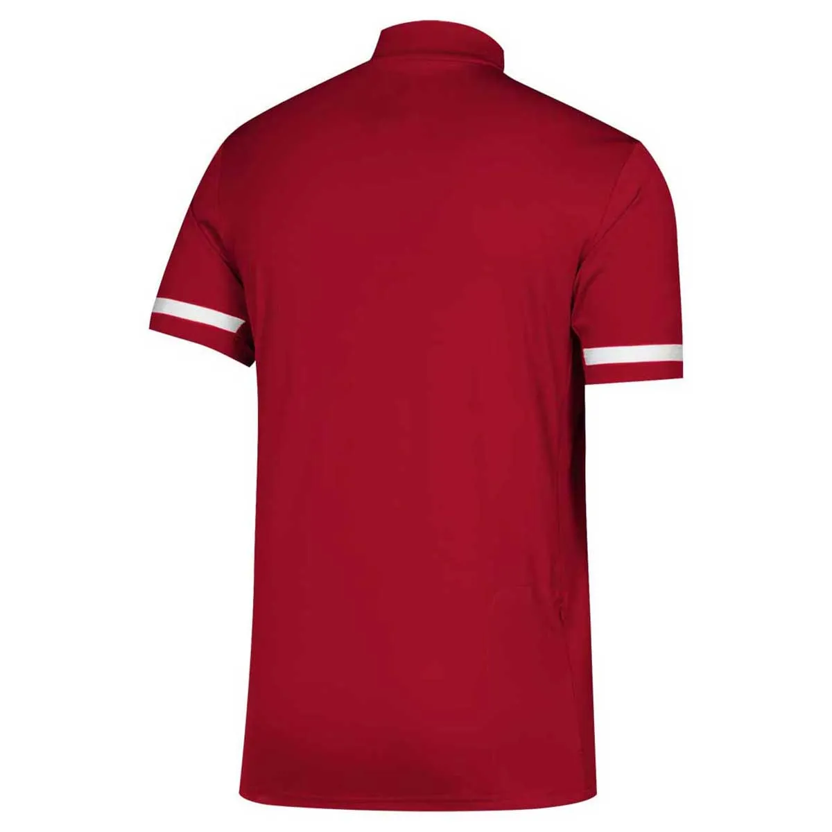 adidas Men's Power Red/White Team 19 Short Sleeve Quarter Zip