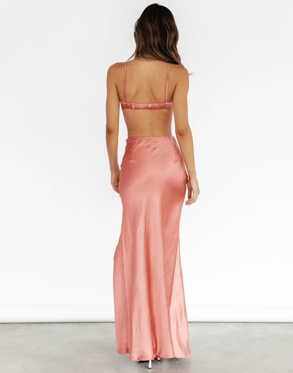 Alae Maxi Skirt (Rose Pink)