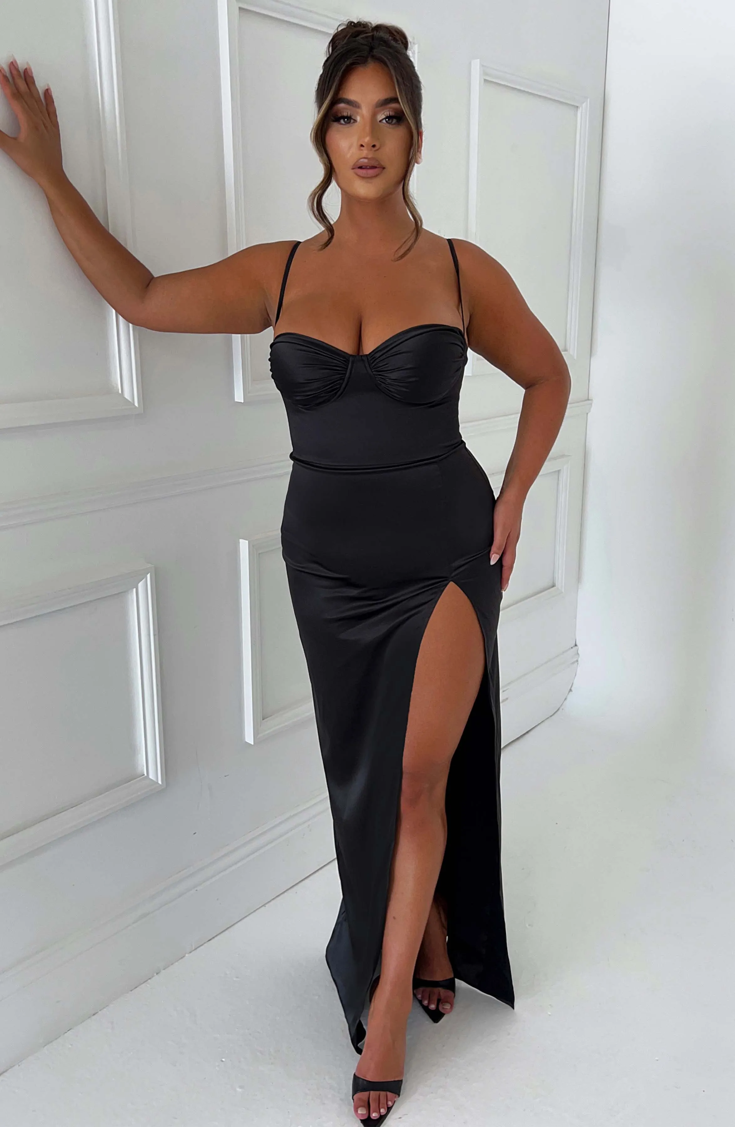 Alora Maxi Dress - Black