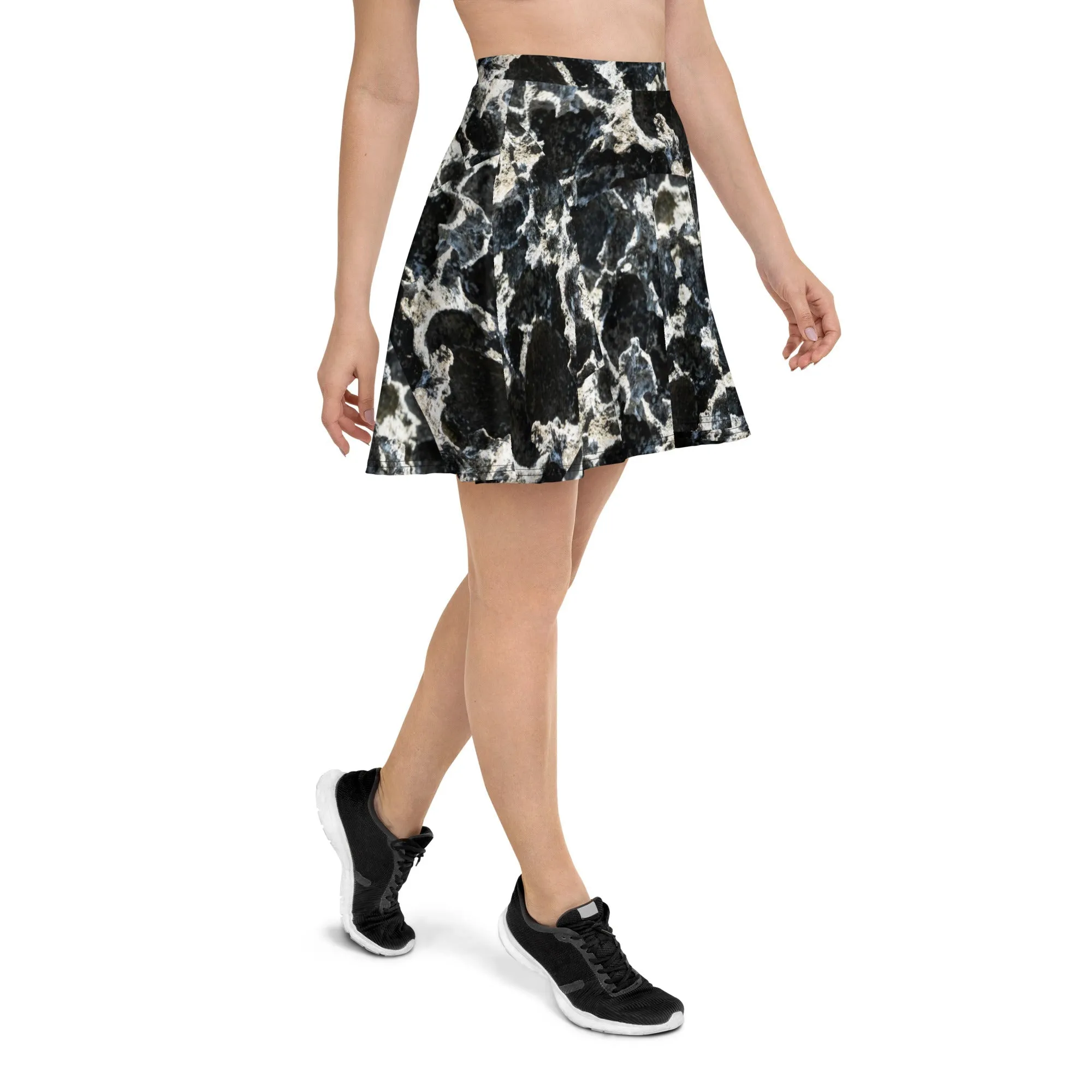 Beach Camo Flared Skirt XT