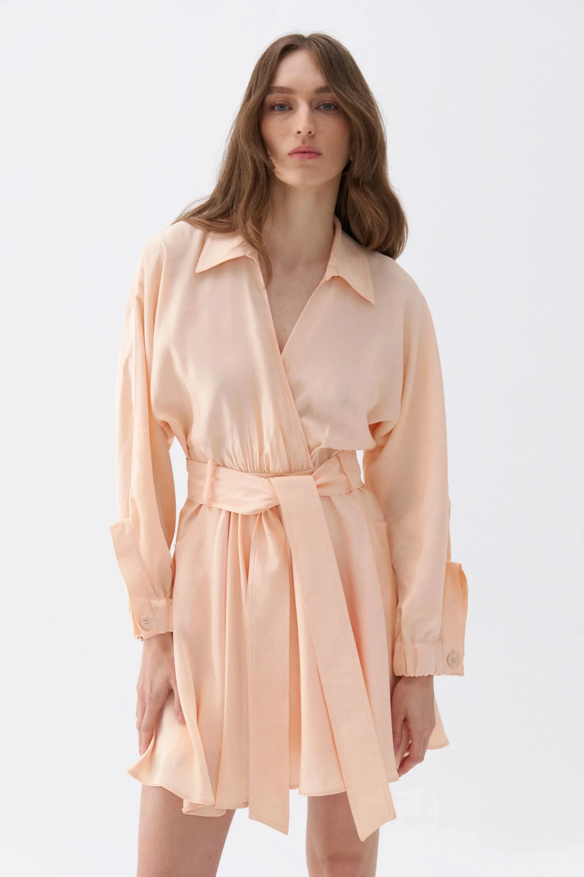 Belted Shirt Dress