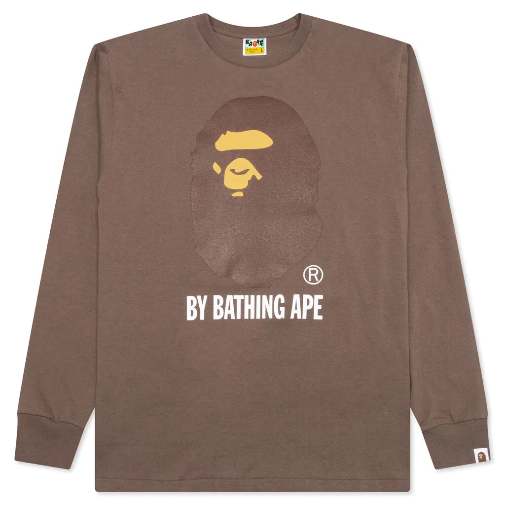 By Bathing Ape L/S Tee - Brown