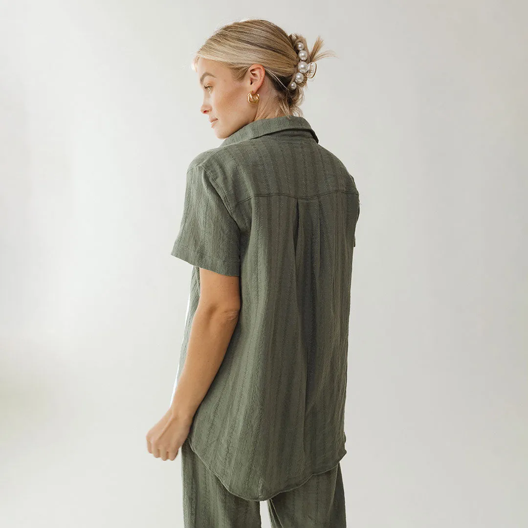 Cabana Shirt, Sage