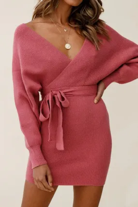 Chloe Dress - Dusty Rose