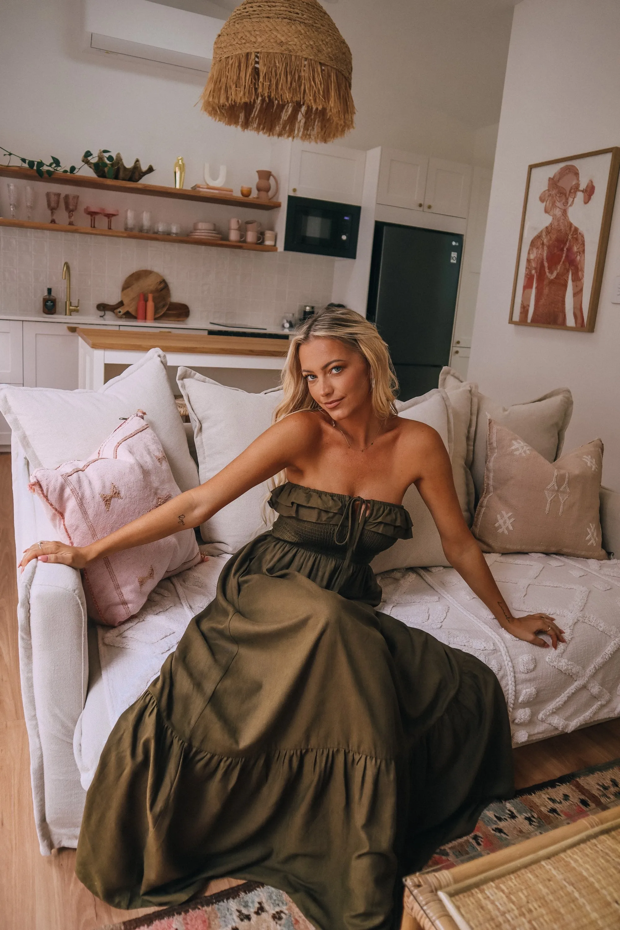 Darling Maxi - Khaki