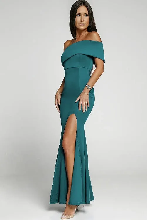 Evening Gown Maxi Dress Off-Shoulder