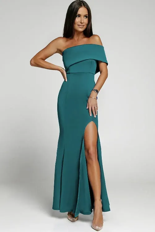 Evening Gown Maxi Dress Off-Shoulder