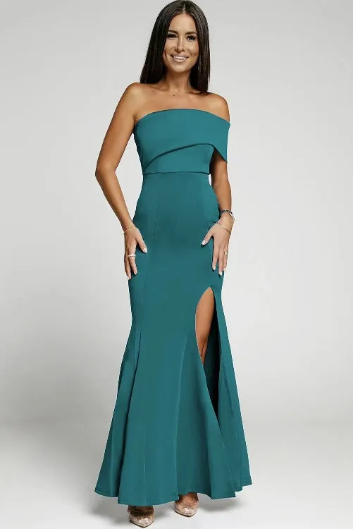 Evening Gown Maxi Dress Off-Shoulder