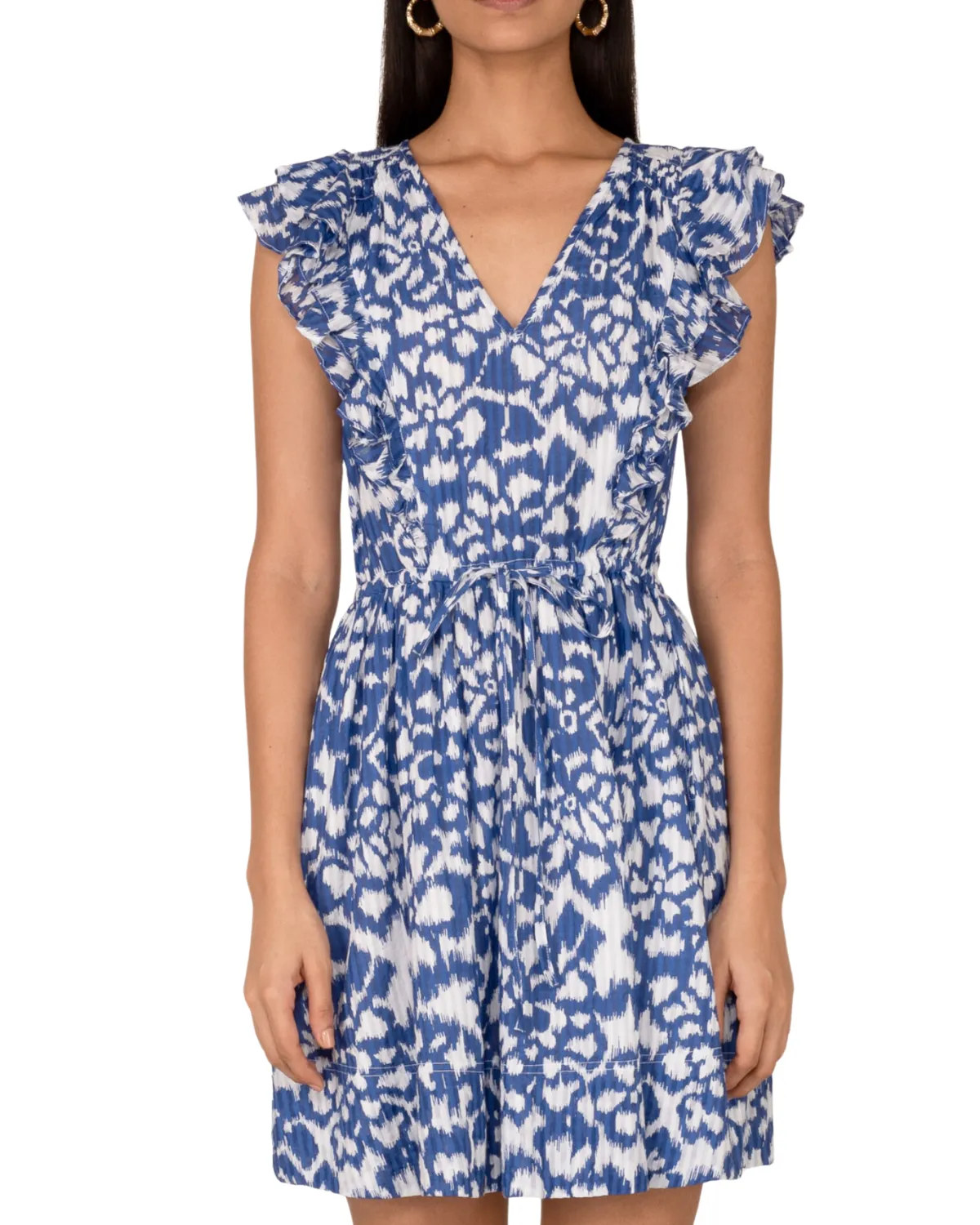 Felka Short Sleeve Dress (Bluing)