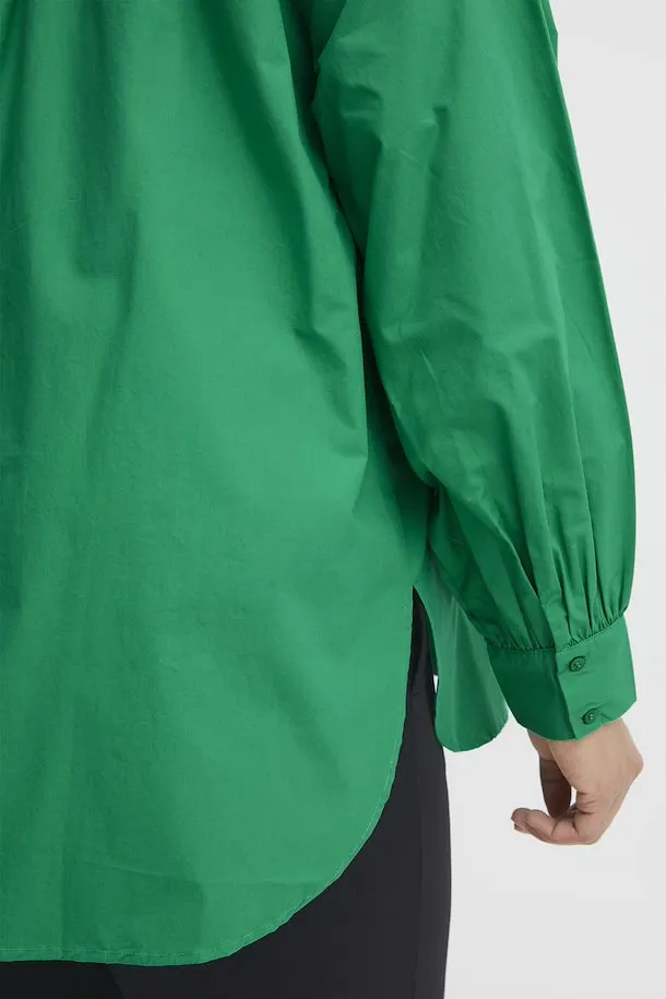 Fransa Plus Shirt in Green