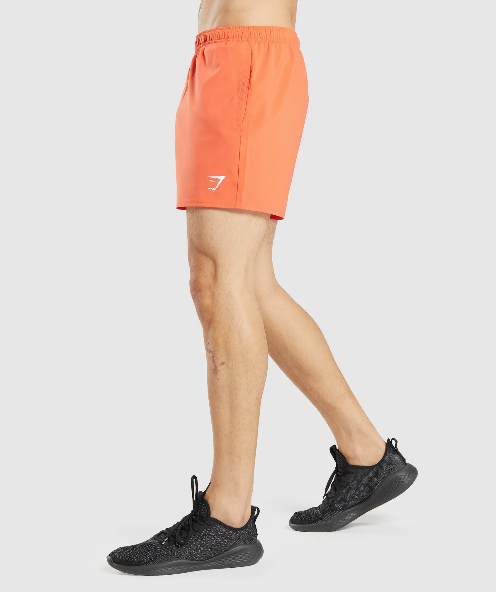 Gymshark Arrival 5" Shorts - Papaya Orange