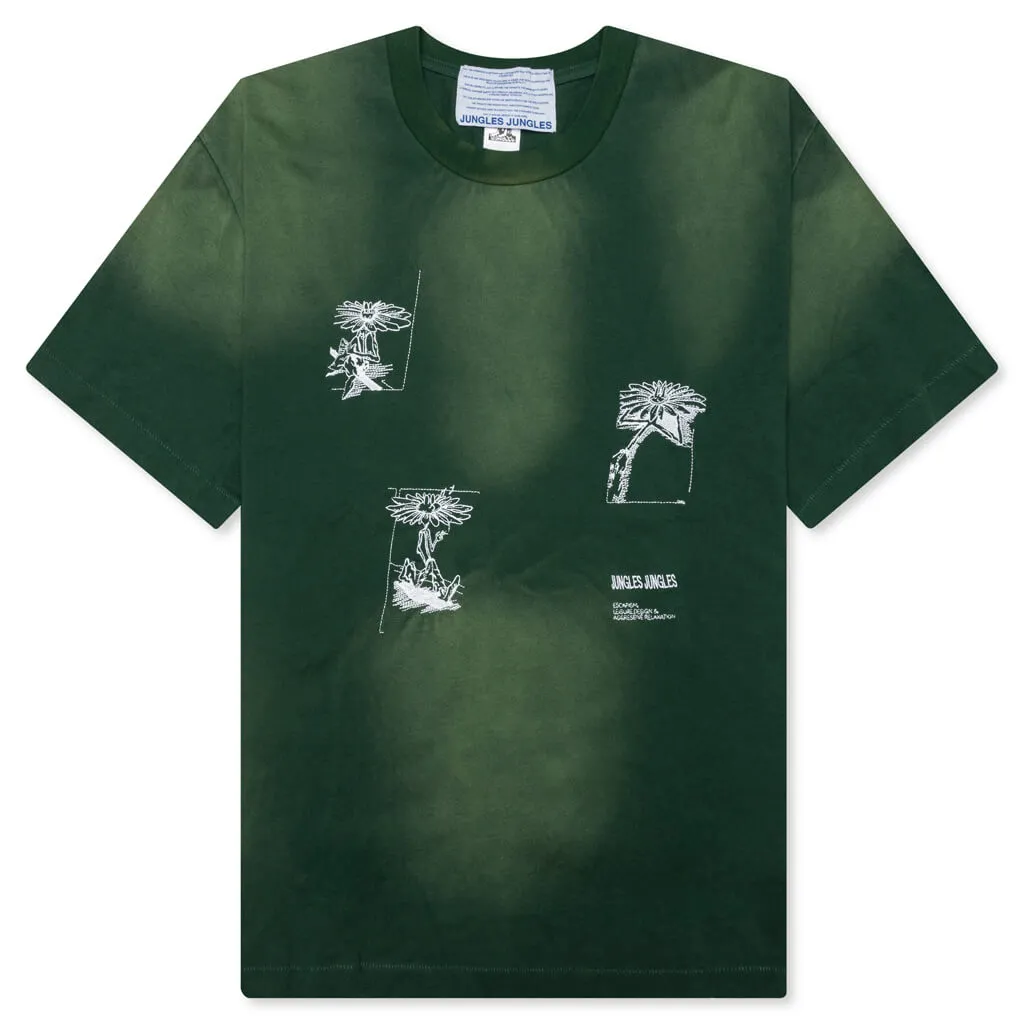 Hard Times Never Last Tee - Green