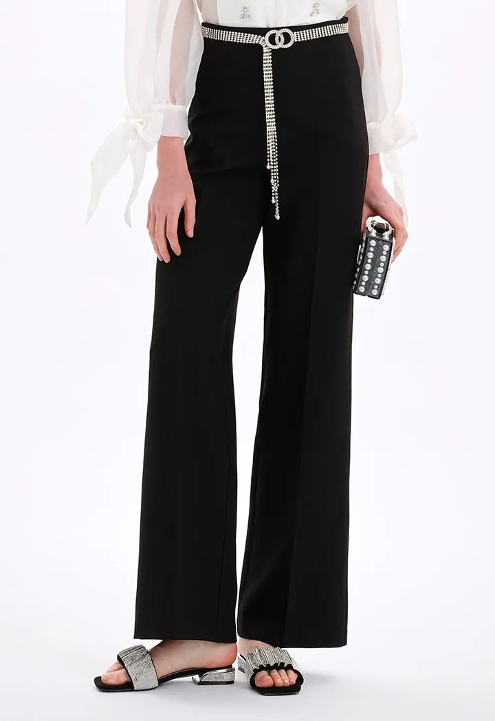 High Waist Wide Legs Trousers