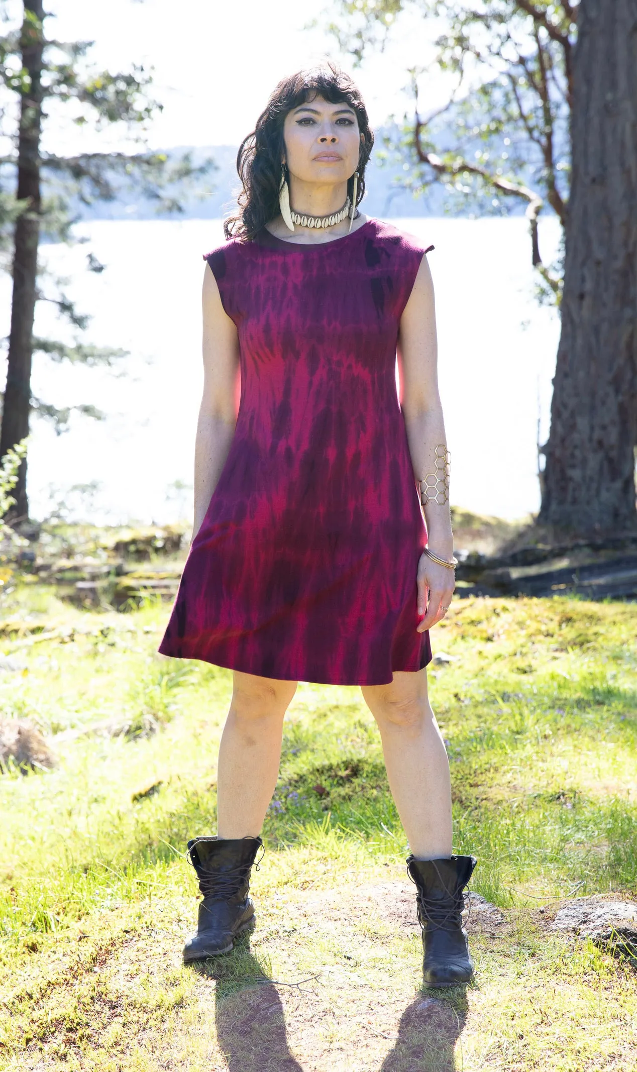 Horizon Dress - Short - Shibori