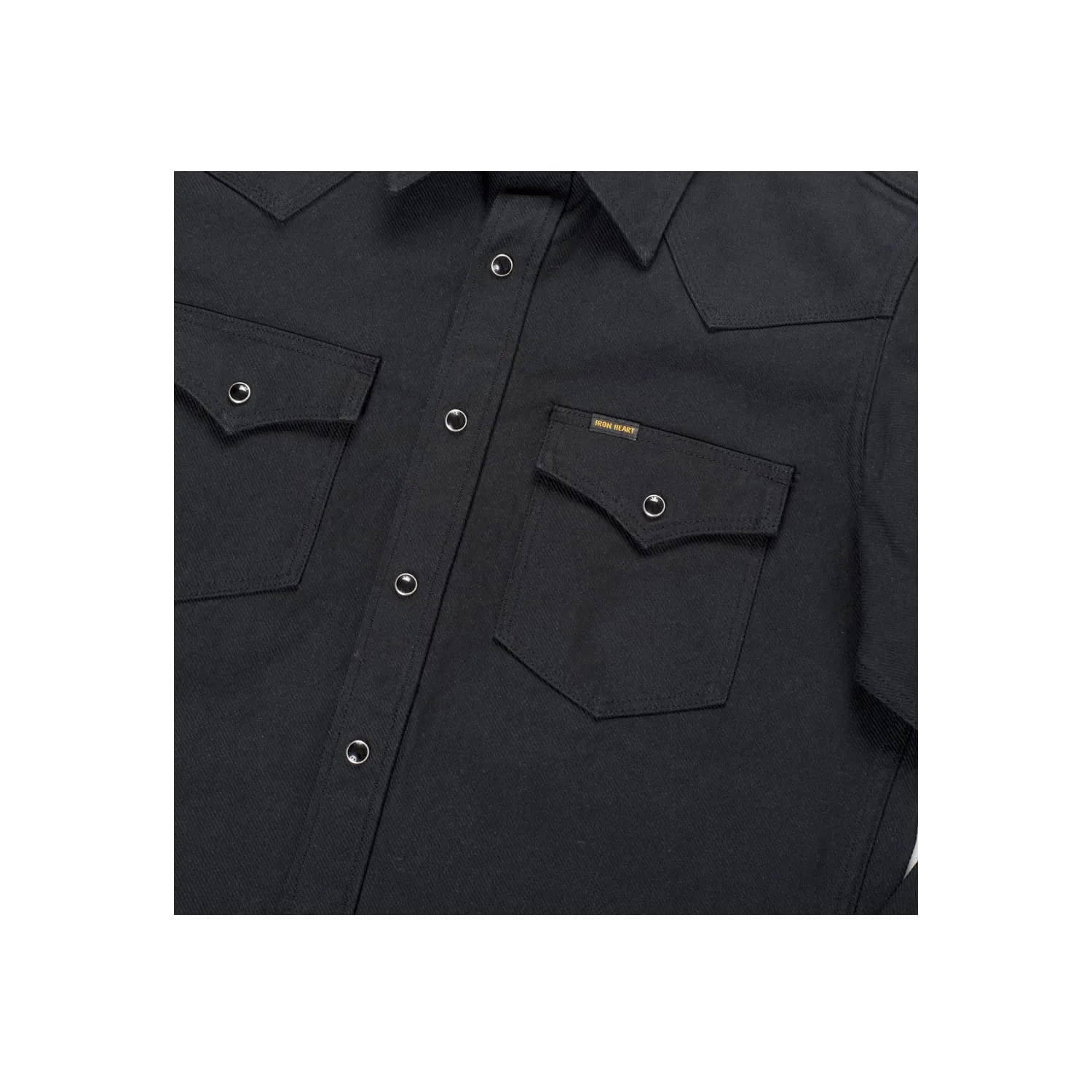 Iron Heart IHSH-235-BLK Military Serge Western Black