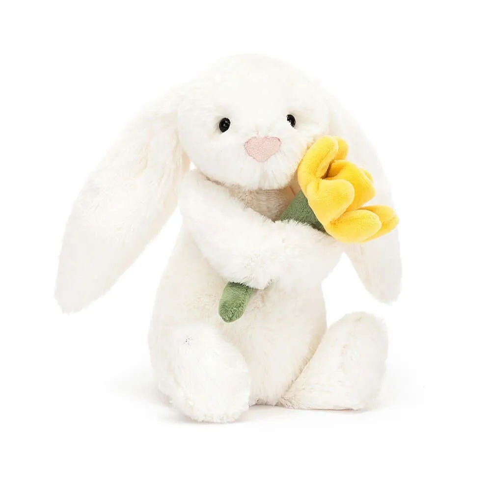 Jellycat Bobbi Bunny with Daffodil