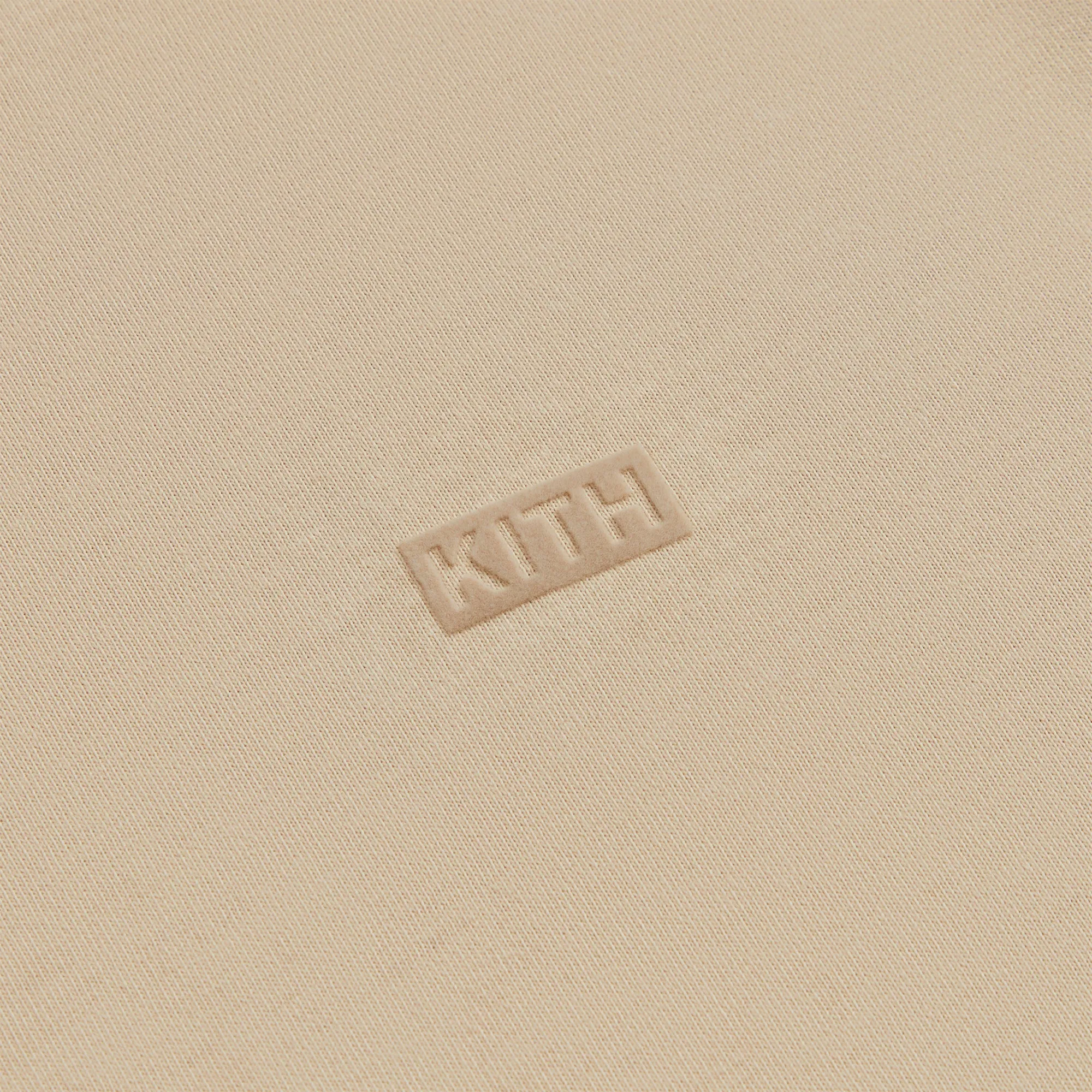 Kith Long Sleeve Mock Neck LAX Tee - Canvas