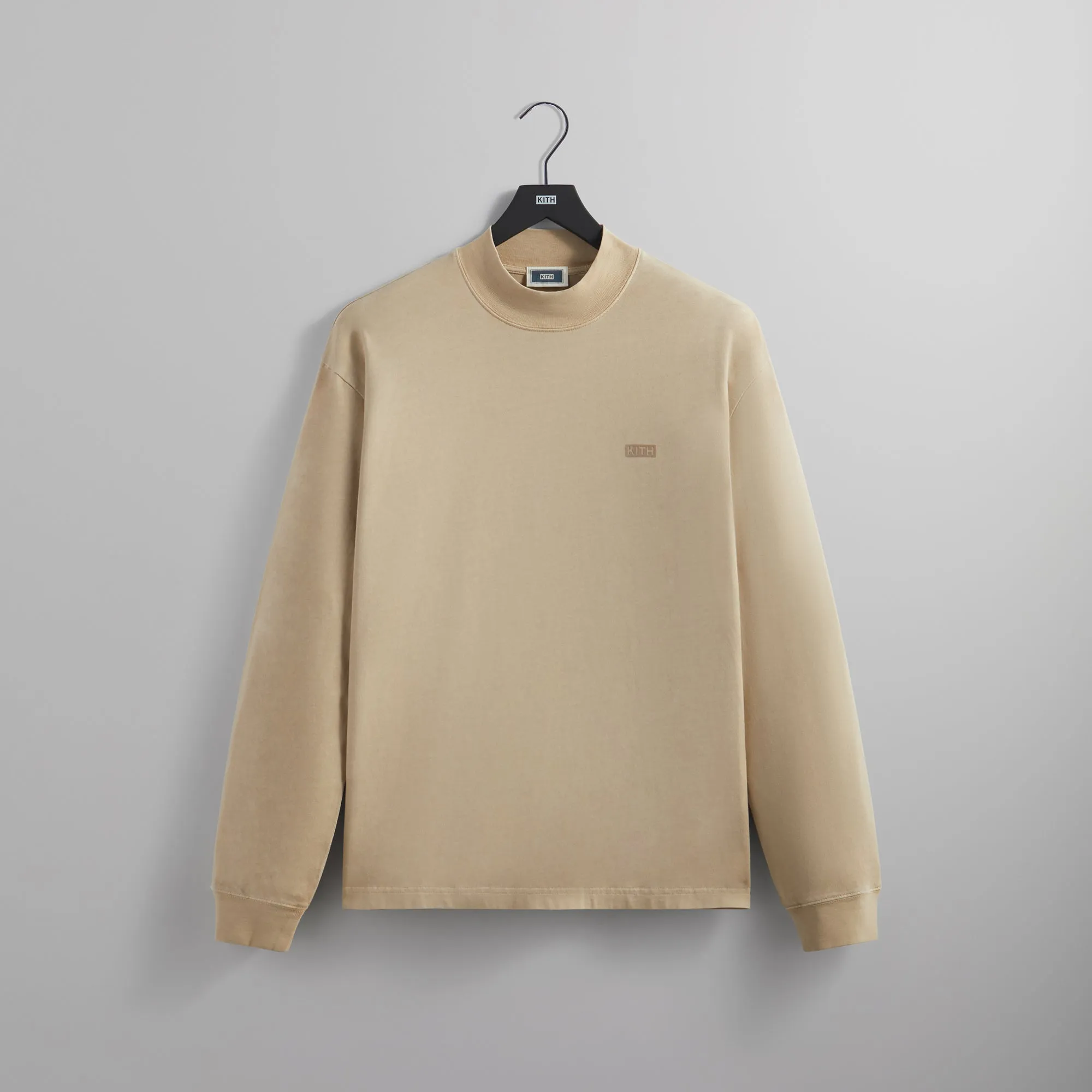 Kith Long Sleeve Mock Neck LAX Tee - Canvas