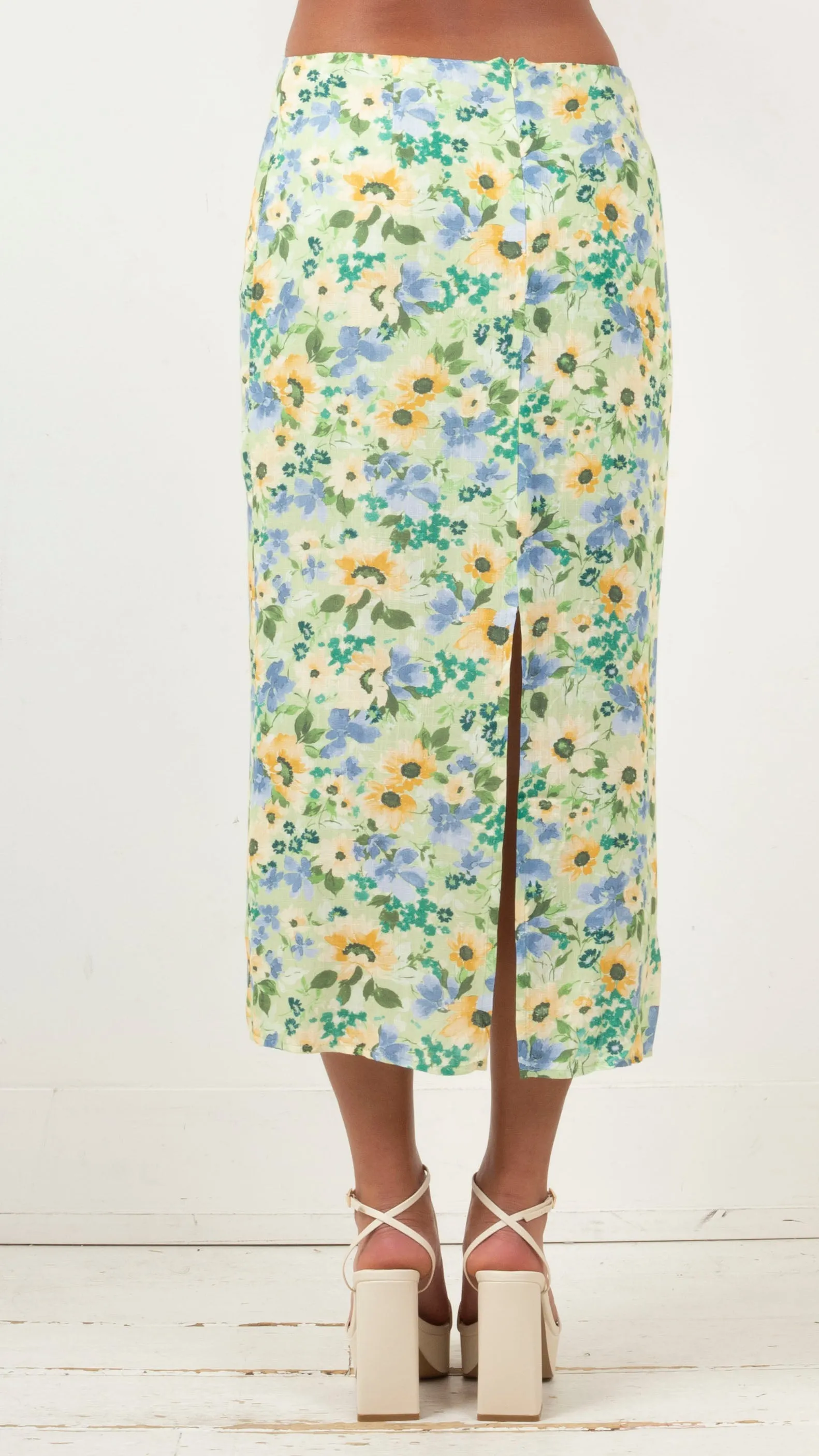 Lane Maxi Skirt - Floral