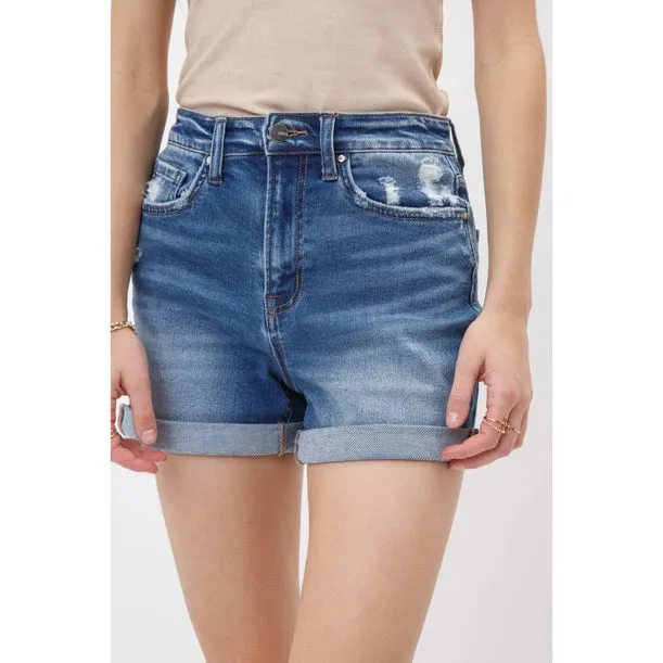 Liberty  High Rise Mom Short