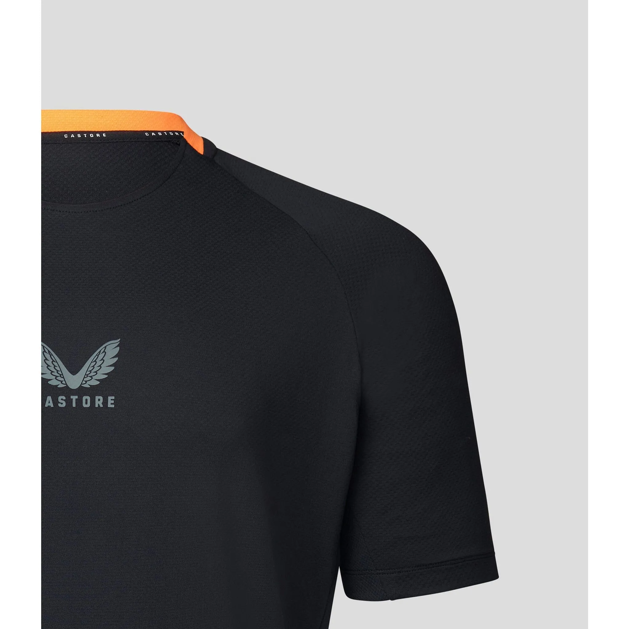 McLaren F1 Men's Performance Tech T-Shirt- Phantom/Papaya