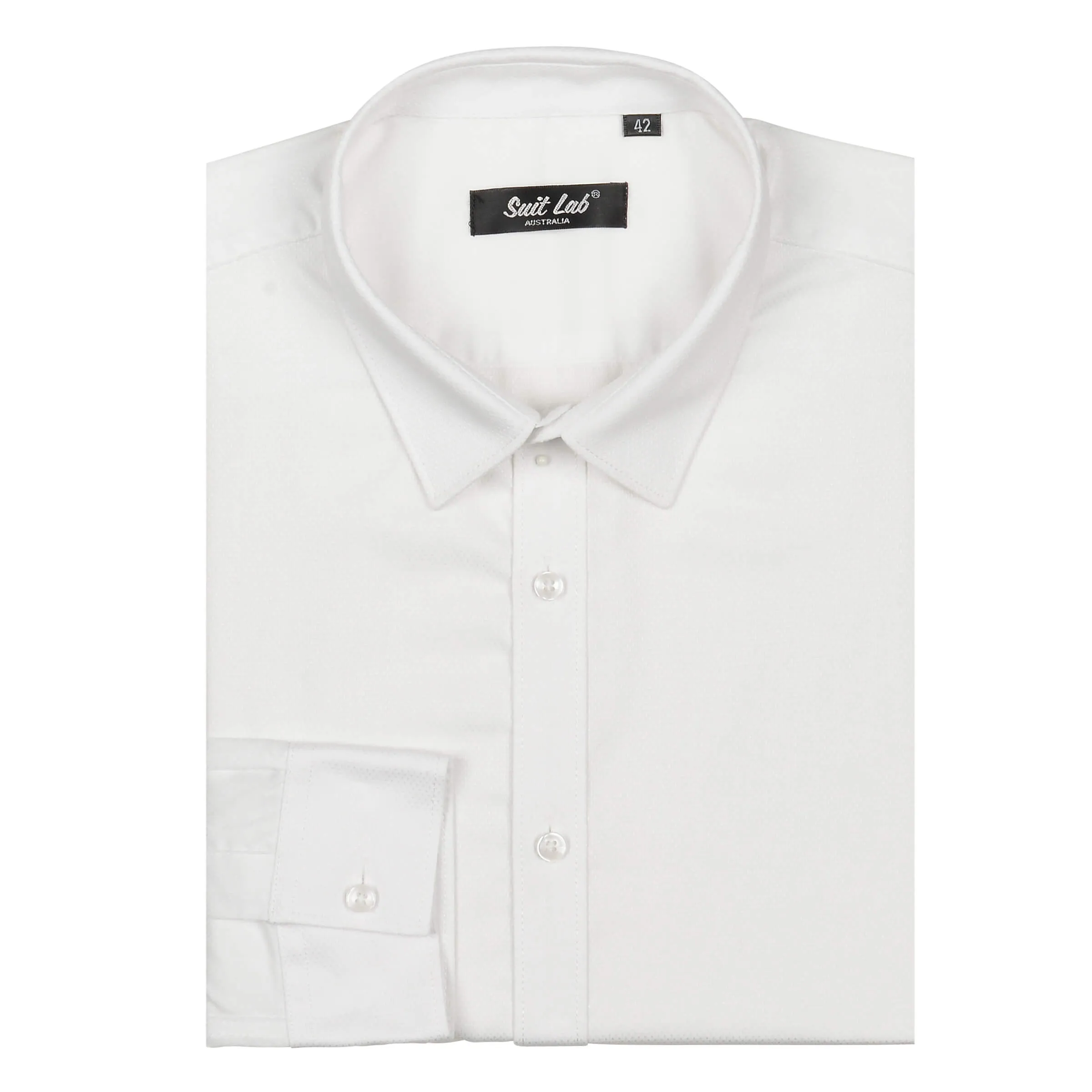 Mens White Dress Shirt