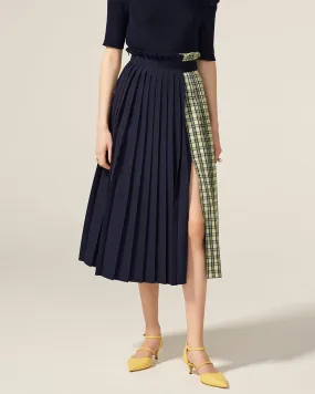 Navy Graf Skirt