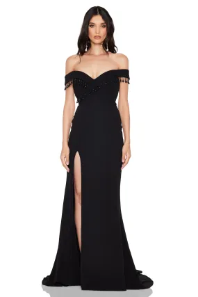 Nookie Chicane Gown - Black