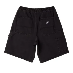 Obey Easy Denim Carpenter Short denim shorts 172120079 dusty black