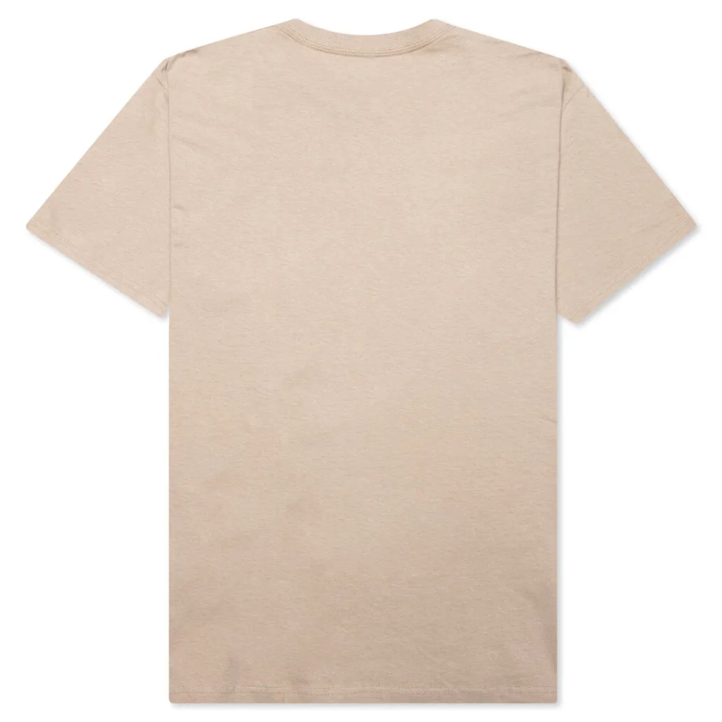 Old E Logo T-Shirt - Sand