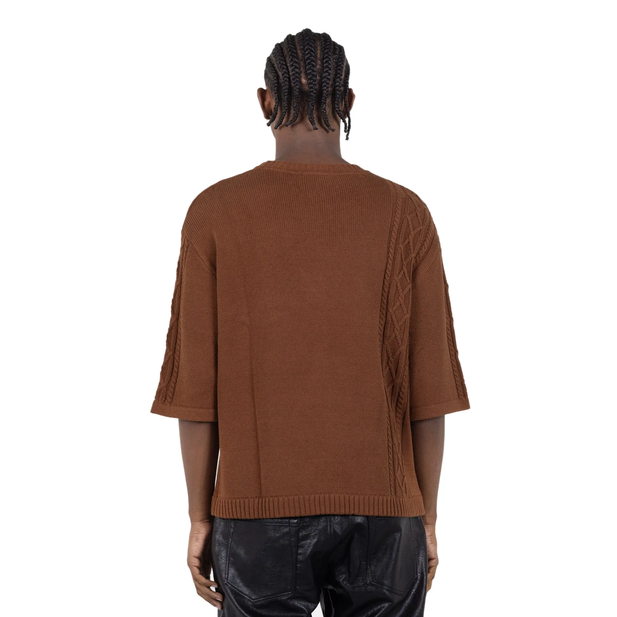 Pleasures Mens Charlie Mock Neck Knit Shirt