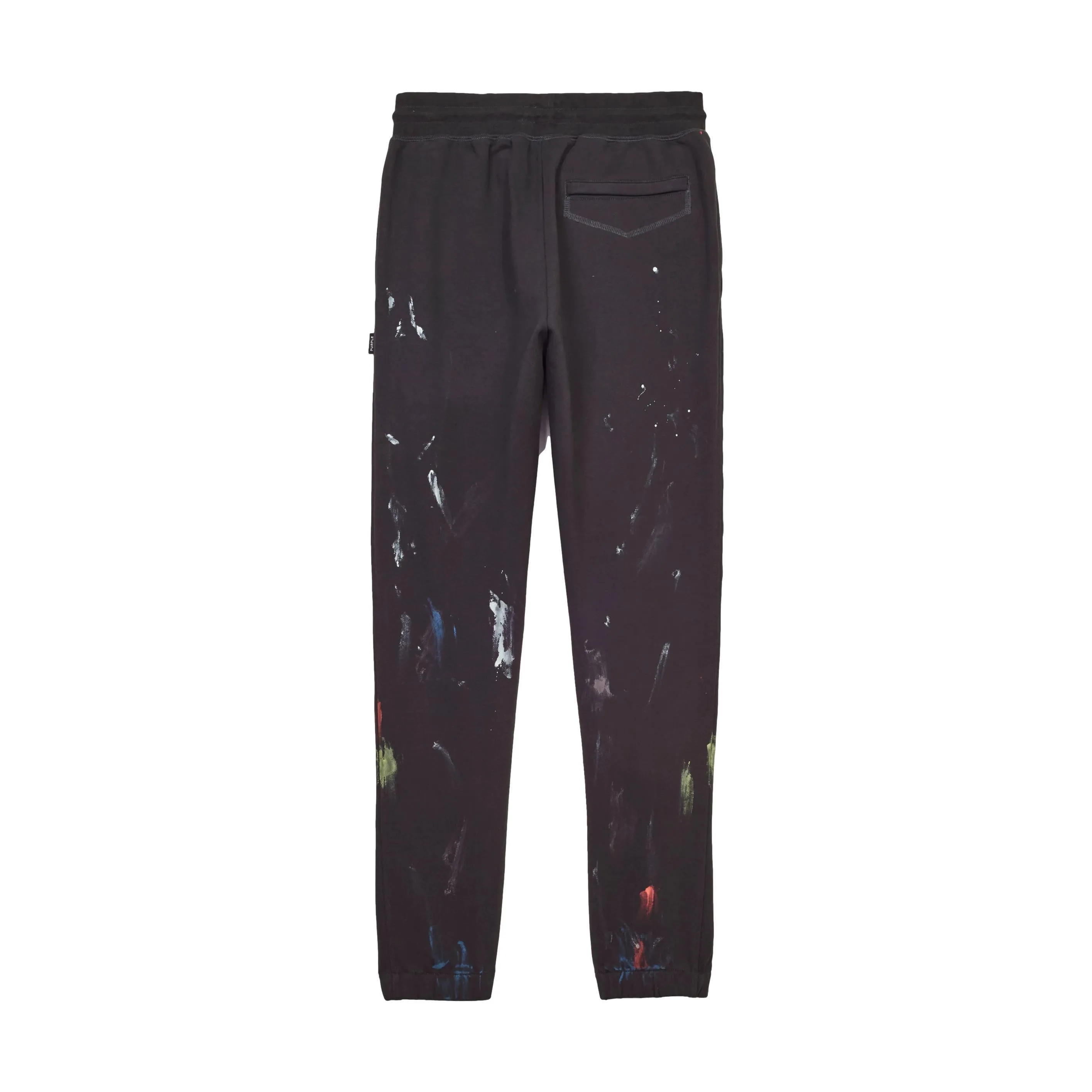 PURPLE BRAND P412 FRENCH TERRY STENCIL PAINT JOGGERS