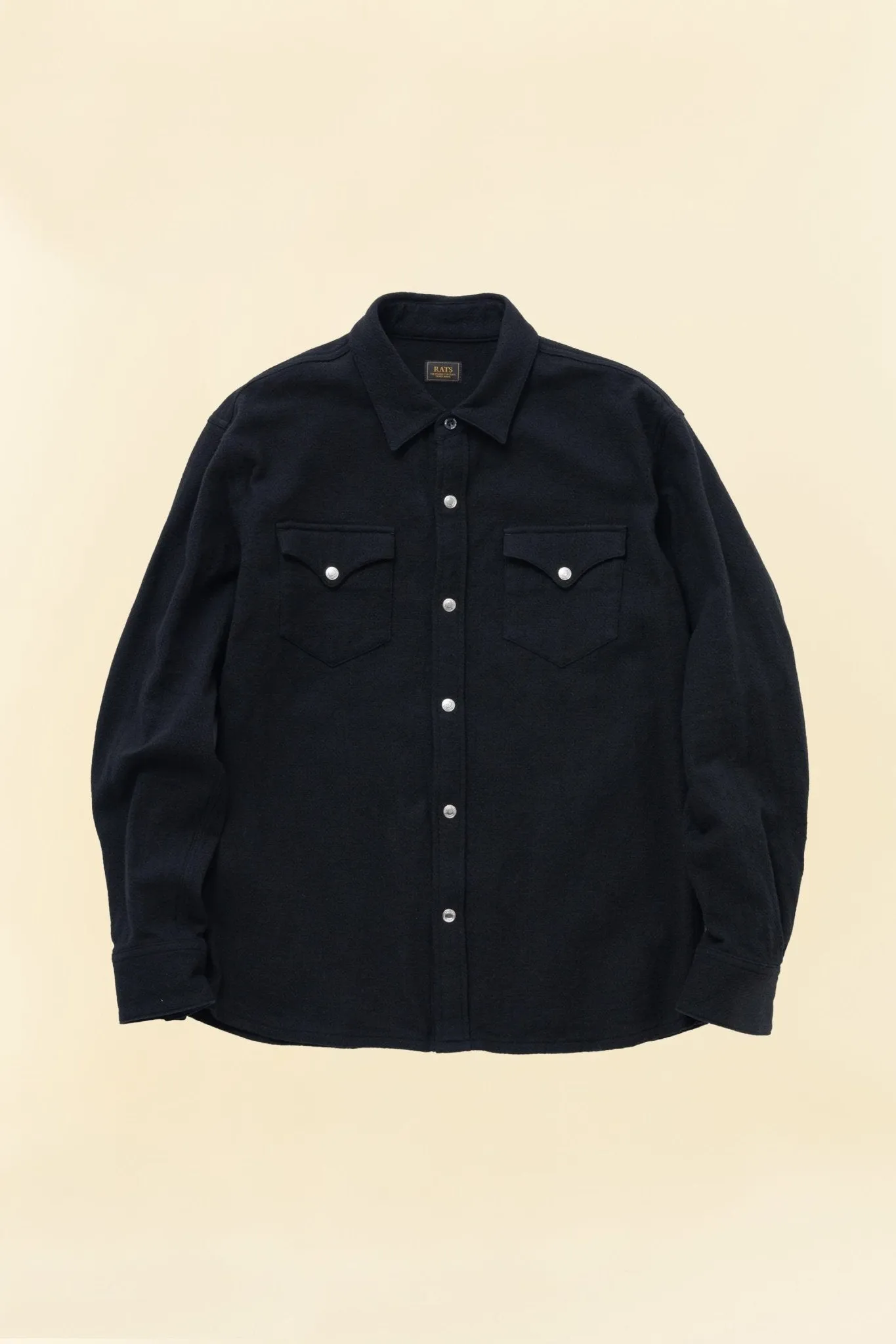 Rats Amundsen Western Shirt - Black