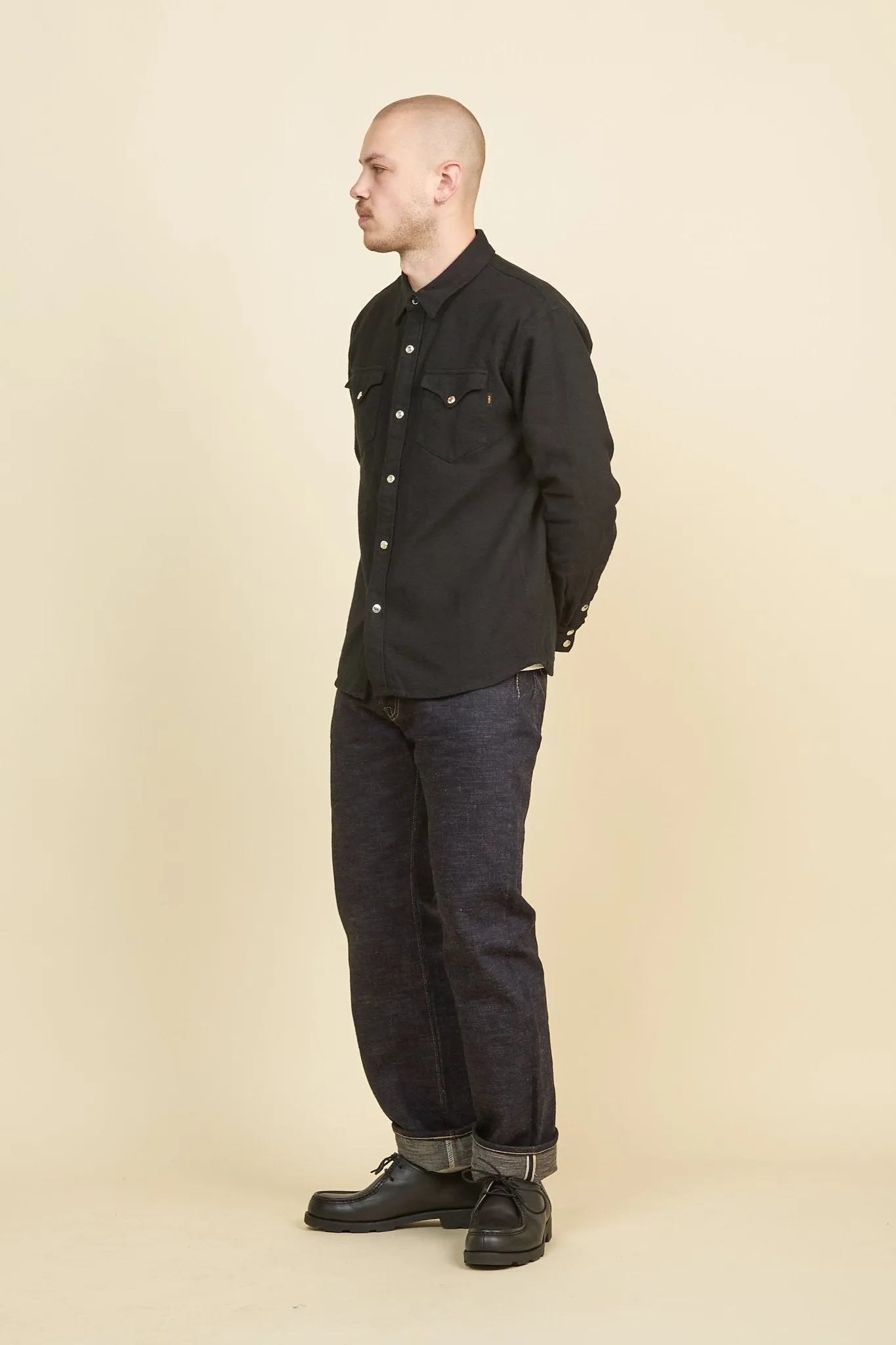 Rats Amundsen Western Shirt - Black