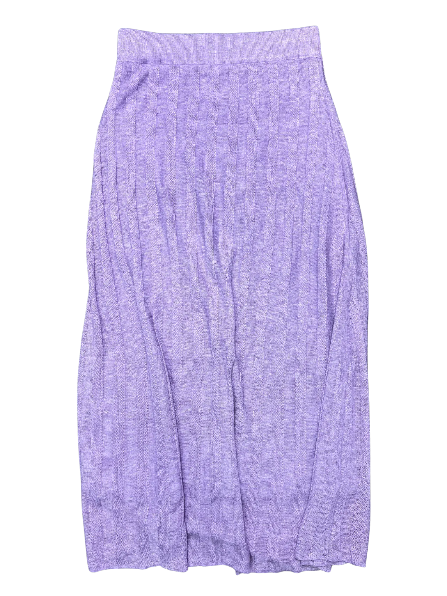 Size S - Hansen & Gretel Lilac Maxi Knit Skirt