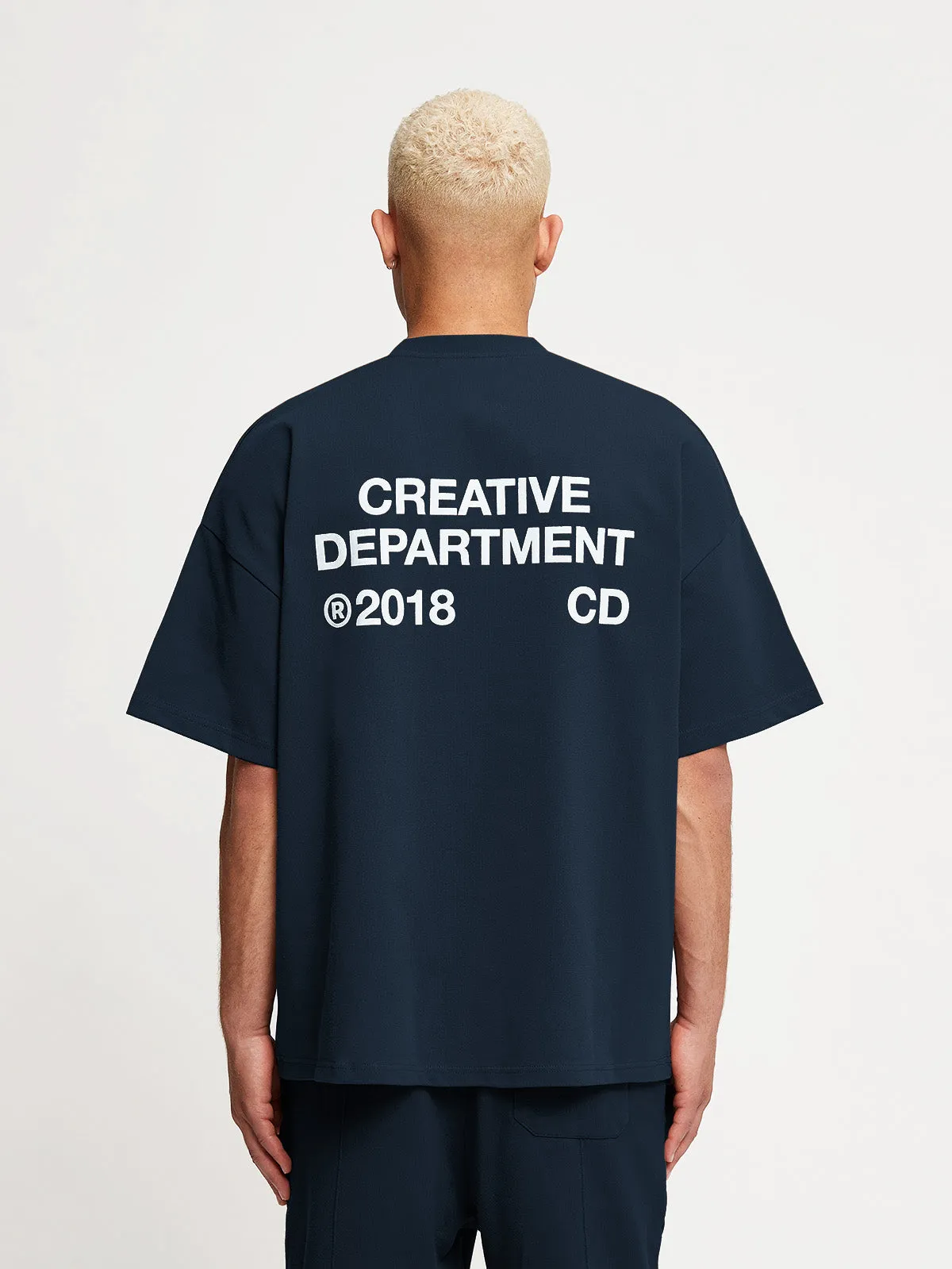 T-SHIRT CREATIVE DEPT - NAVY