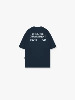 T-SHIRT CREATIVE DEPT - NAVY