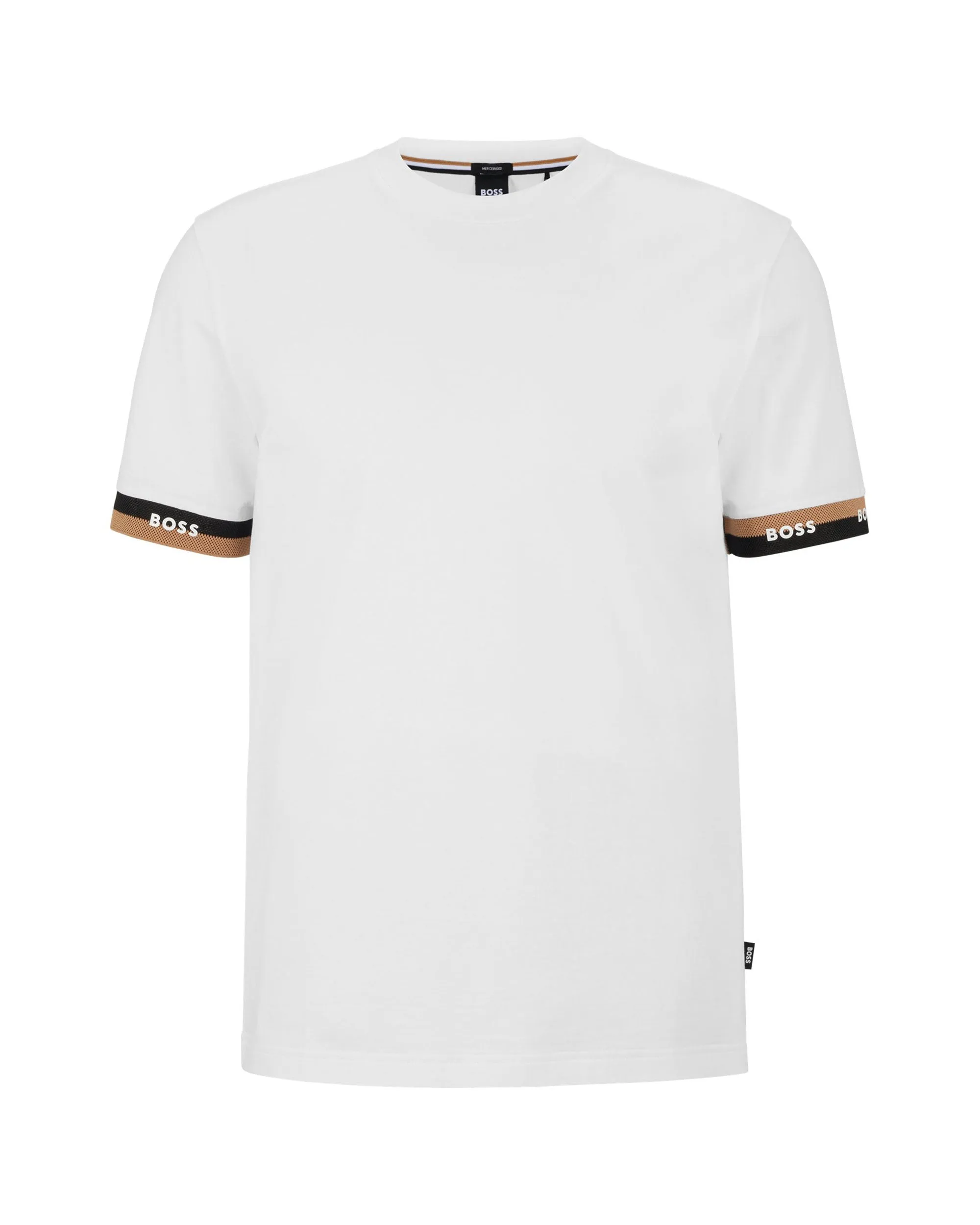 T-Shirt Uomo Boss Tiburt 334 Bianco