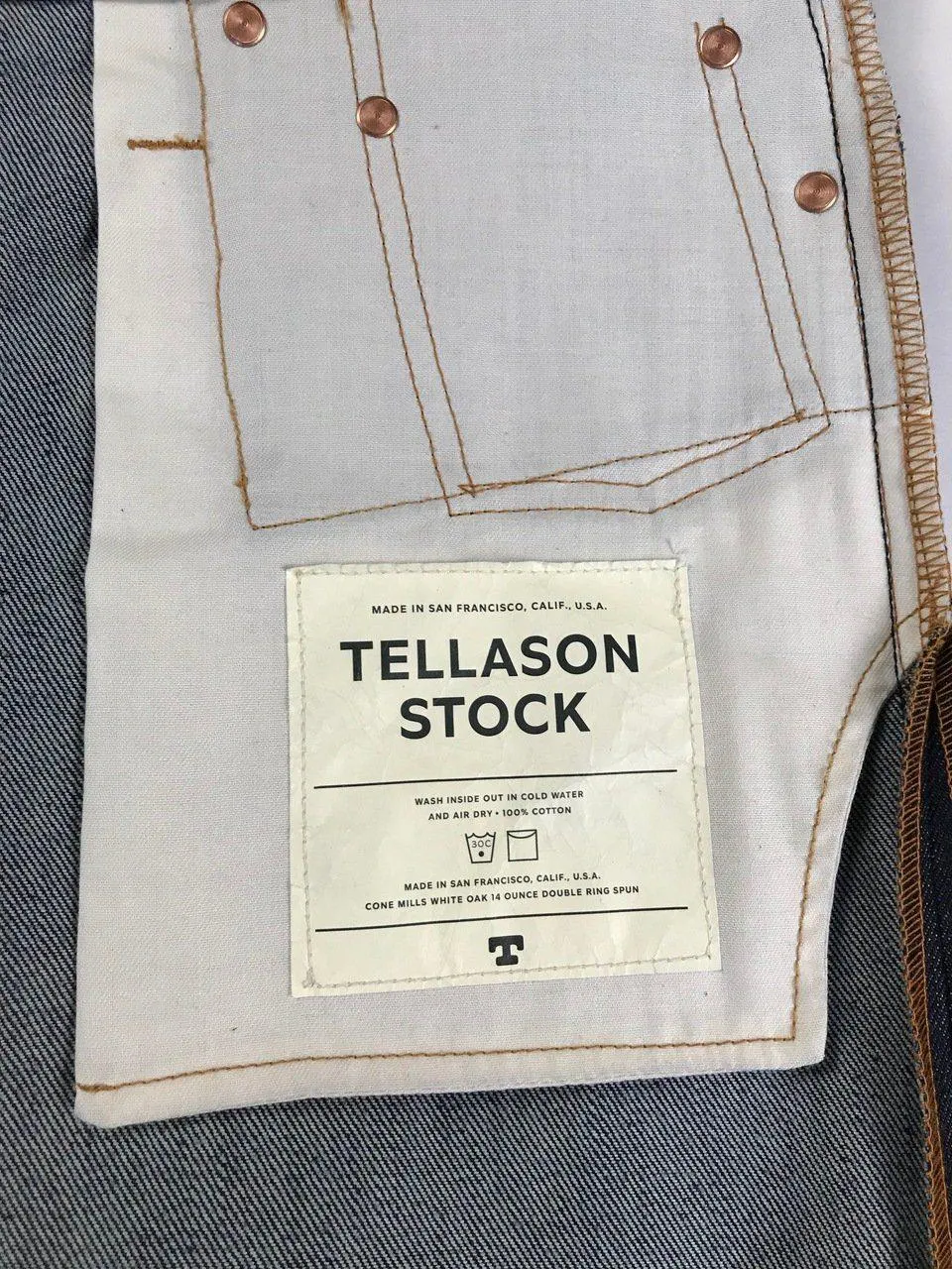 Tellason Stock Straight Leg Fit