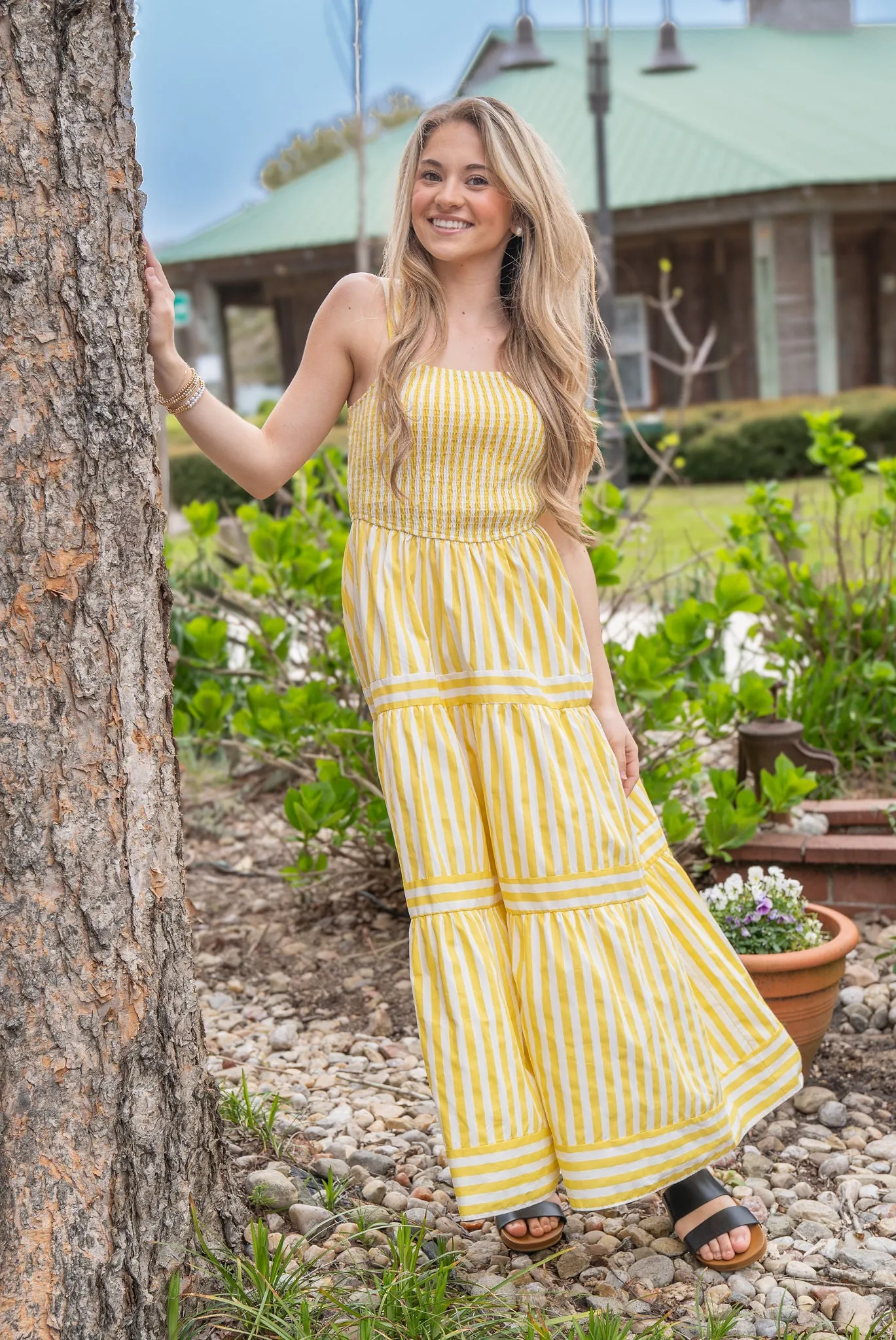 TIANA TIERED MAXI DRESS