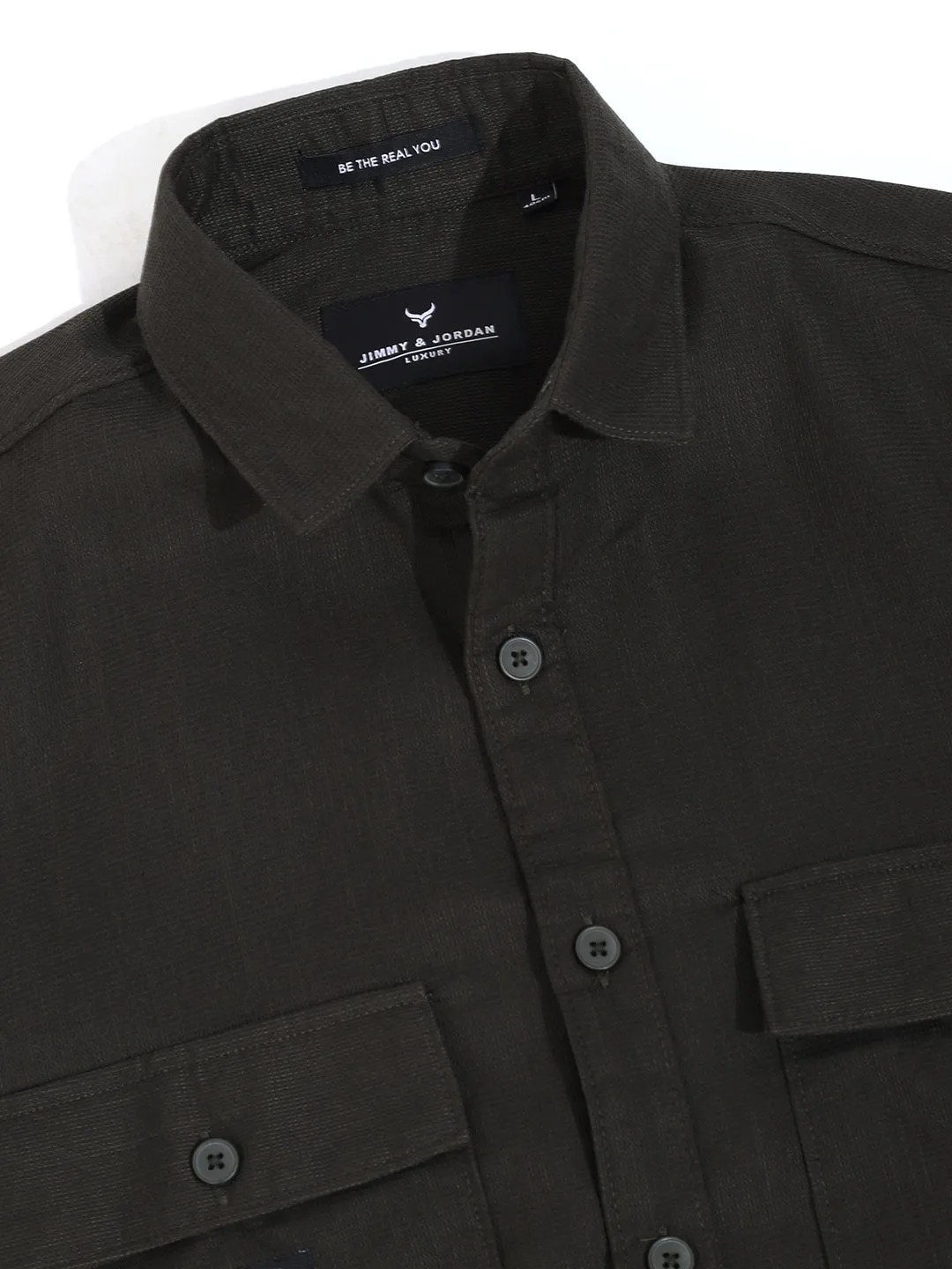 Triosnap Olive Shirt