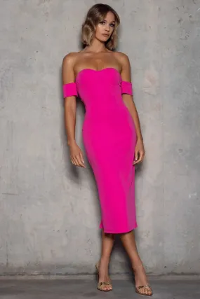 Vanessa Dress - Fuchsia