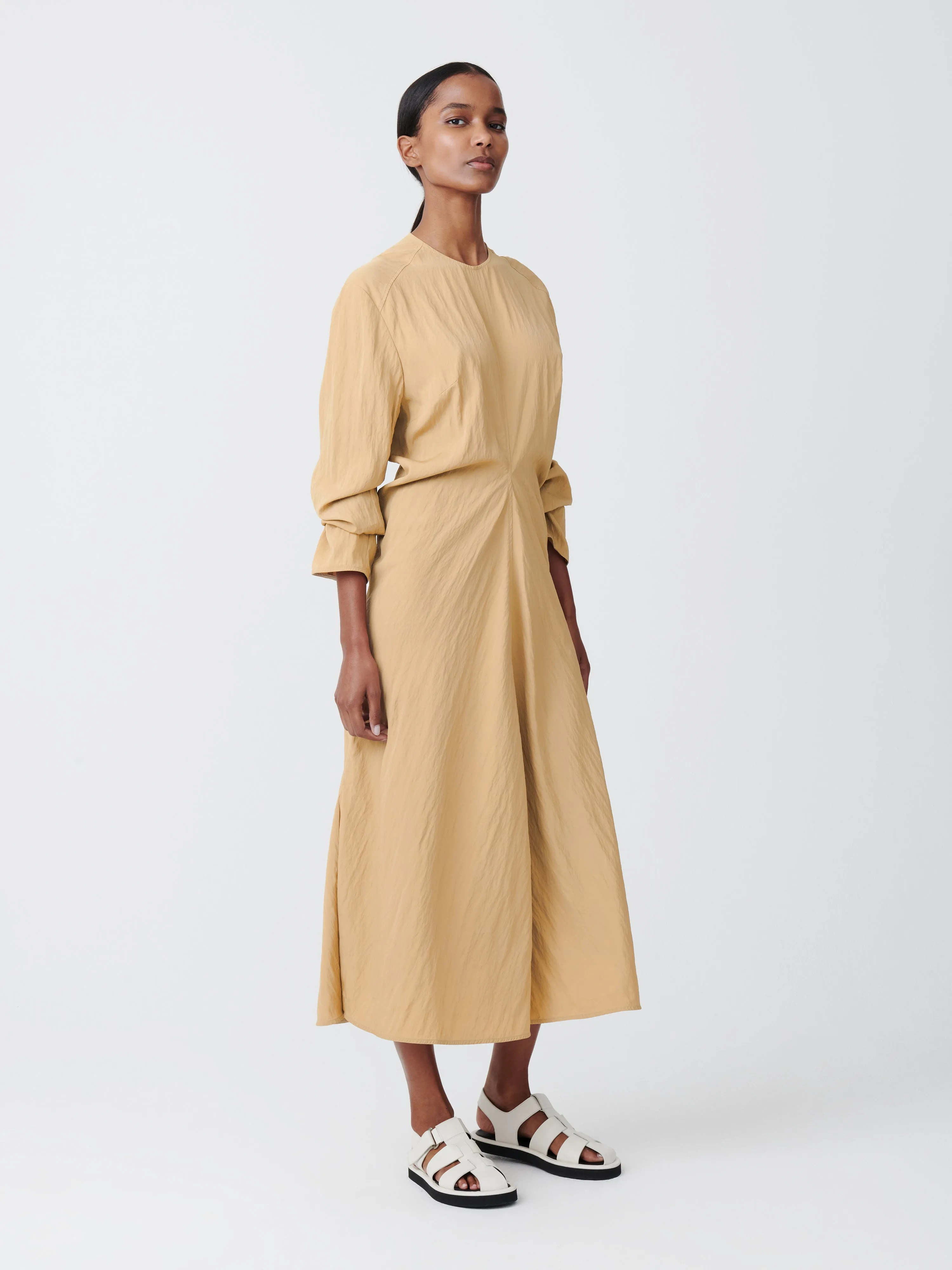 Welles Dress in Sand