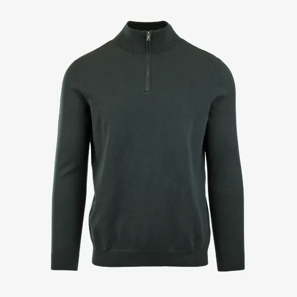 WESTON | Viscose Half-Zip Sweater