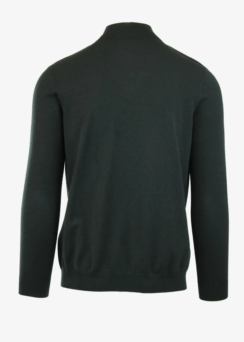 WESTON | Viscose Half-Zip Sweater